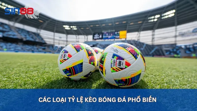 Các loại tỷ lệ kèo bóng đá phổ biến nhất