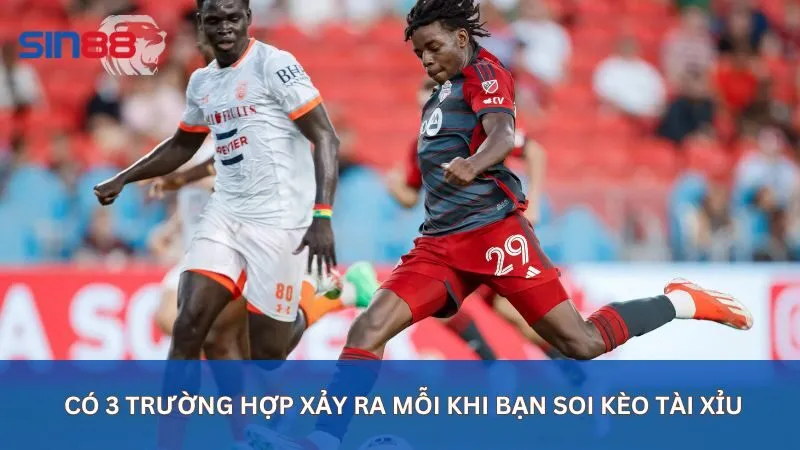 Các trường hợp thắng, thua, hòa trong kèo tài xỉu