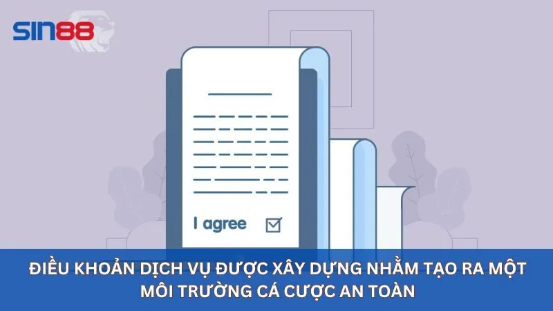Giới thiệu chung về điều khoản dịch vụ nhà cái sin88