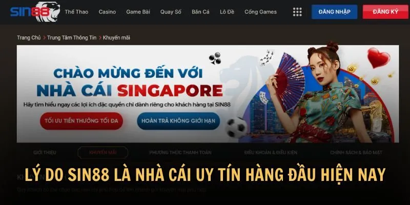 Nhà cái sin88 uy tín hàng đầu hiện nay