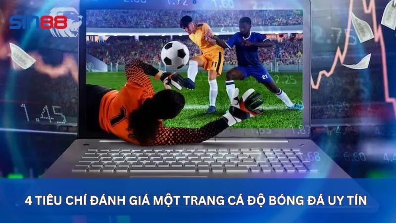 4 tiêu chí đánh giá một trang cá độ bóng đá uy tín